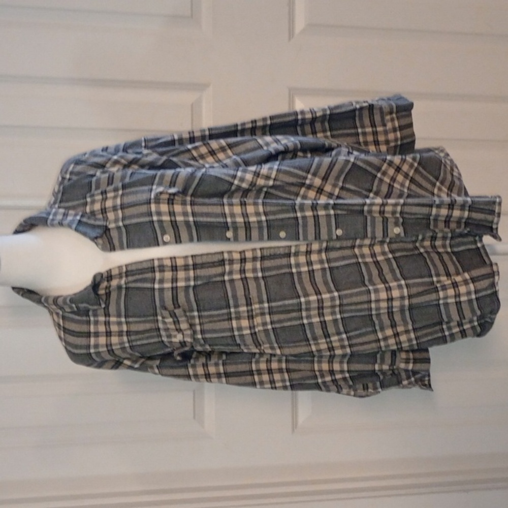 Women's Old Navy plaid flannel shirt, 3x